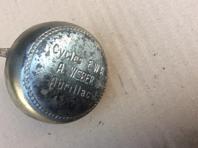 Sonnette Vélo Vintage Cycles ALLO - Timbre Bicyclette - Années 1930-40