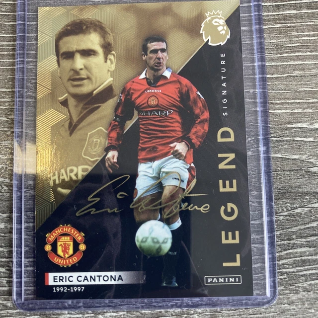 PANINI ADRENALYN XL PREMIER LEAGUE 2023 2024 Signed Eric Cantona £5.