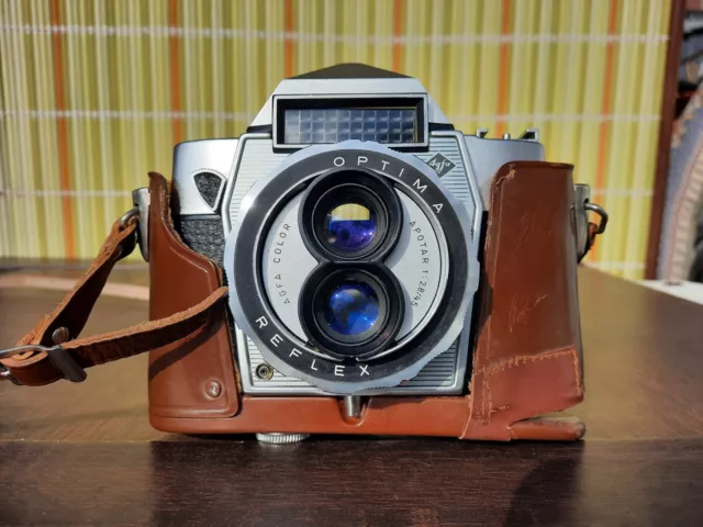 Agfa Optima Reflex mit Tasche, Rarität | Color apotar 1:2.8, RARITÄT