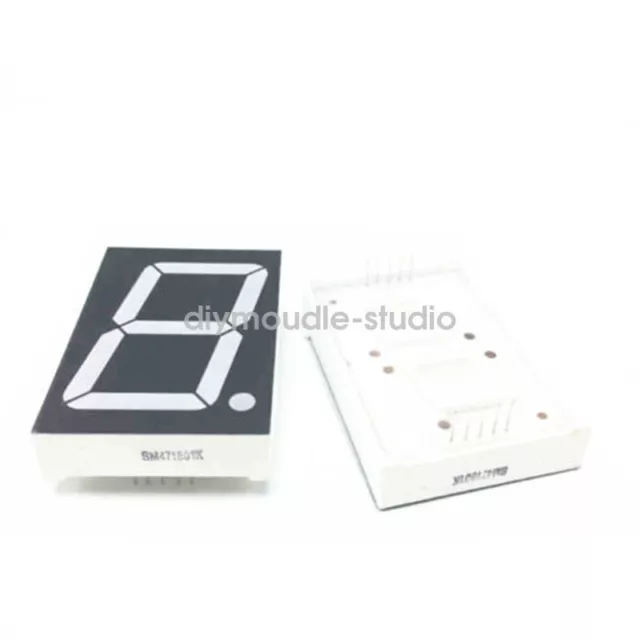 1.8 inch 1 digit Red Led Display 7 segment Common Cathode