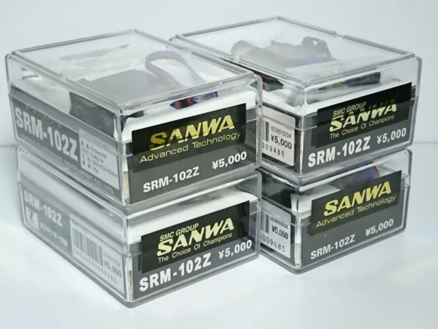 SANWA - SRM-102Z Analog RC Servo 0.2sec / 3kg - 107A51025A - Made in Japan NEW