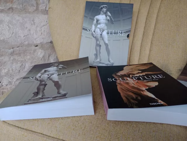 Sculpture From Antiquity to the Present Hardcover  Taschen 2 Bks In Slipcase