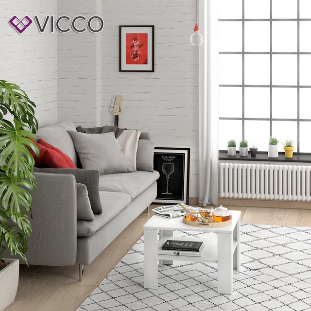 Table Basse Moderne Blanche - Table Du Salon™ : La Destination pour