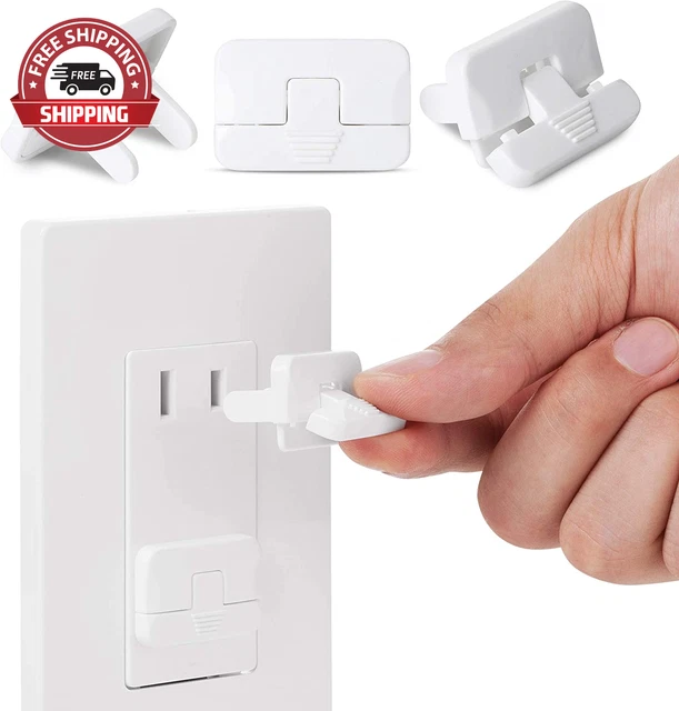 - Outlet Covers, 15 Pack, 2 Prong Outlet Covers, Baby Proof Outlet Covers, Plug