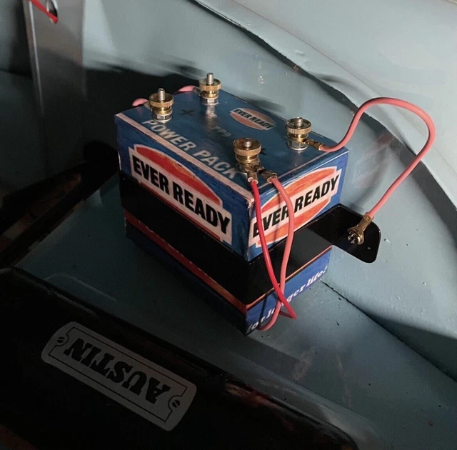 AUSTIN J40 PEDAL car Replica Dummy Battery Ever Ready £49.99 PicClick UK