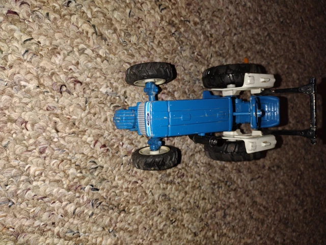 ertl ford tractor 1710 - 1/16 vintage farm toy tractor implement