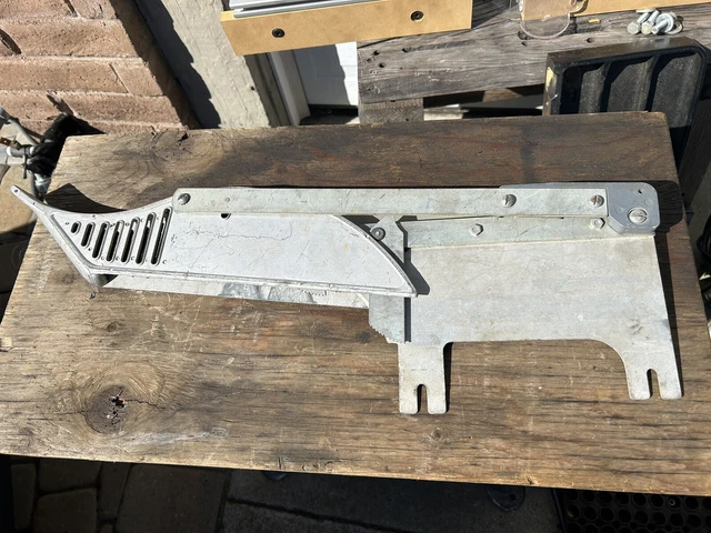 Vintage Delta Rockwell Milwaukee Unisaw Table Saw Blade Guard Nice Shape !