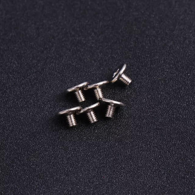 30 piezas remaches de latón clavos giratorios atornillados de Chicago