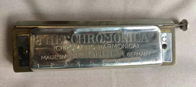 Hohner Chromonica 260 Taste of C 10 Loch Chromatische Mundharmonika Original Original