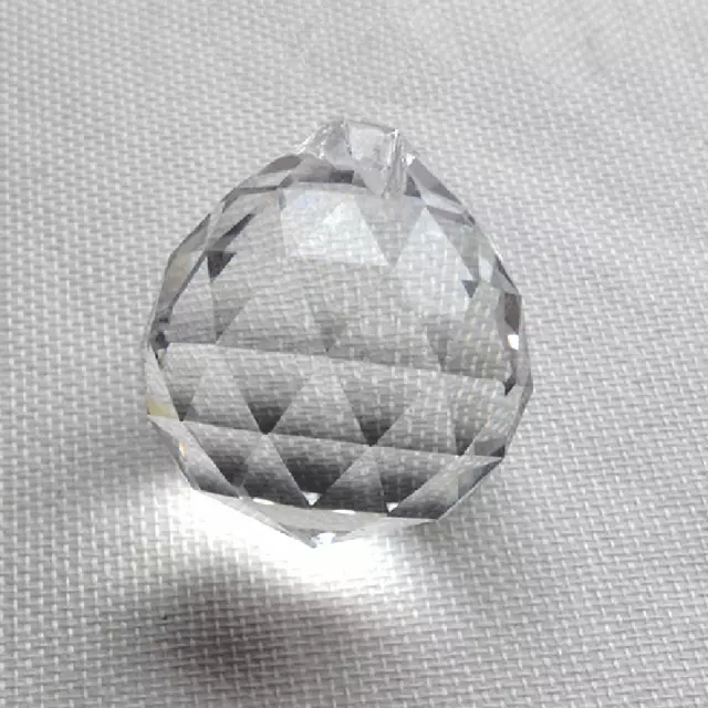 5x 40MM Clear Crystal Glass Chandelier Light Ball Prisms Suncatcher Drop Pendant