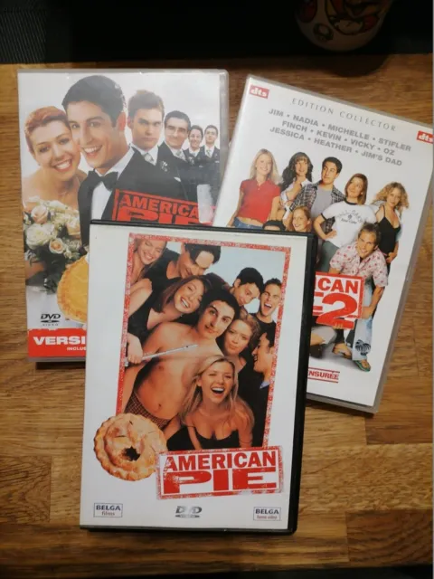 DVD VF - Zone 2 - Lot American Pie 1 2 et 3
