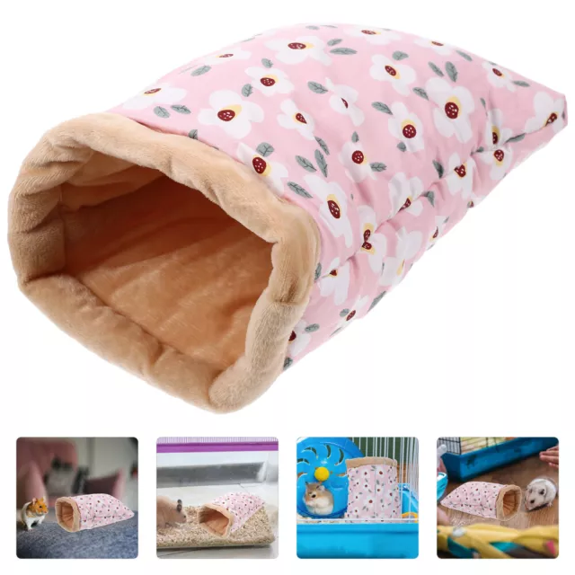 Meerschweinchenbett Kuschelhöhle guinea pig plush zuckergleiter bett hamster