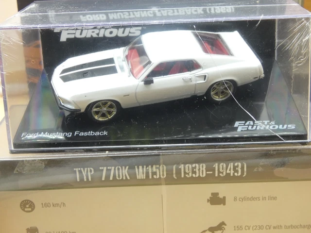 Modèle Réduit Ford Mustang Mach 1 1969 N°47 1:43 - IXO - Neuf En Boîte D'origine