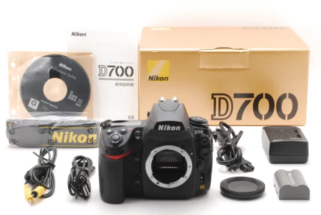 "Near MINT w/Box" Nikon D700 12.1MP Digital SLR DSLR Camera From Japan