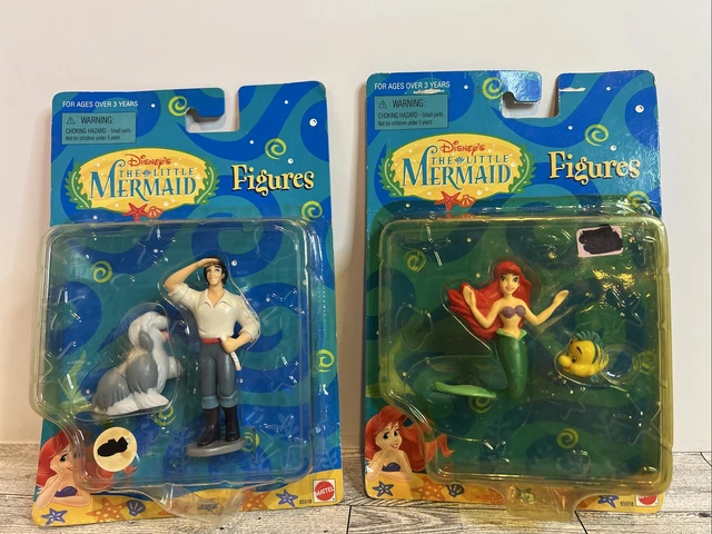 VINTAGE DISNEY THE Little Mermaid Prince Eric Max Ariel Flounder vintage-disney-the-little-mermaid-prince-eric-max-ariel-flounder