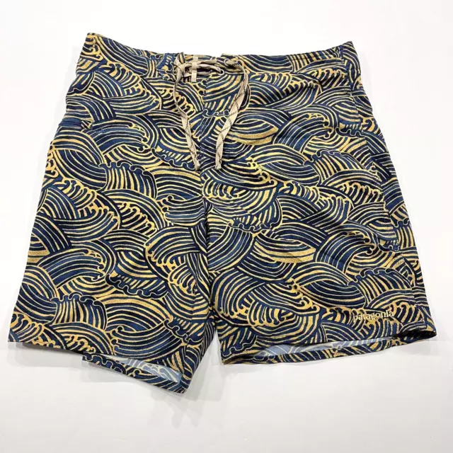 Patagonia Board Shorts Mens 30 x 7" Printed Planing Shorts 86600