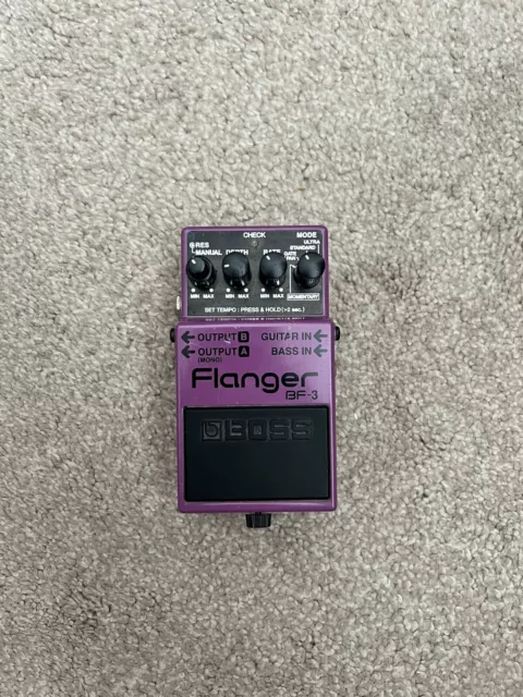 boss bf-3 flanger Guitar Effects pedal