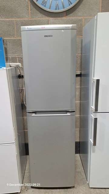 Beko CF5834APS Fridge Freezer H183 x W55 x D60 Silver Refurbished