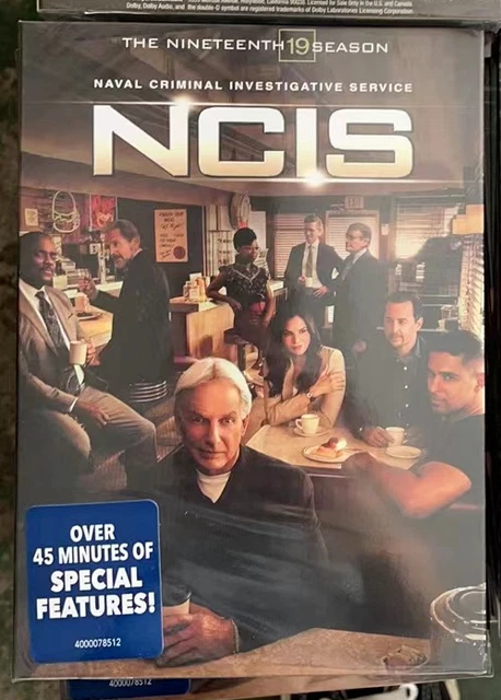 Ncis Naval Criminal Investigative Service: season 19 ( DVD, 2022, 5-Disc )