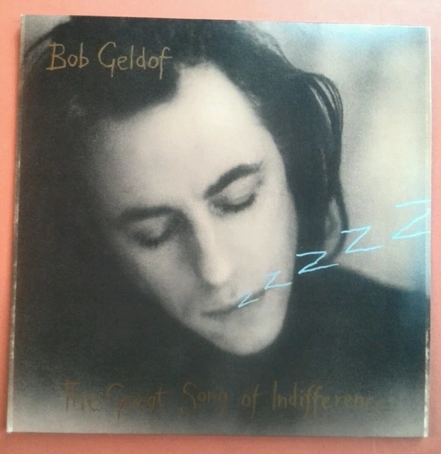 BOB GELDOF - THE GREAT SONG OF INDIFFERENCE ORIGINAL UK 7' vinyle