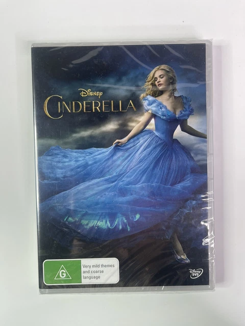 NEW Cinderella 2015 DVD Movie Walt Disney Live-Action Fairytale Film PAL 4