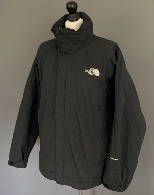 THE NORTH FACE HYVENT COAT / BLACK JACKET - Men's Size M Medium 2