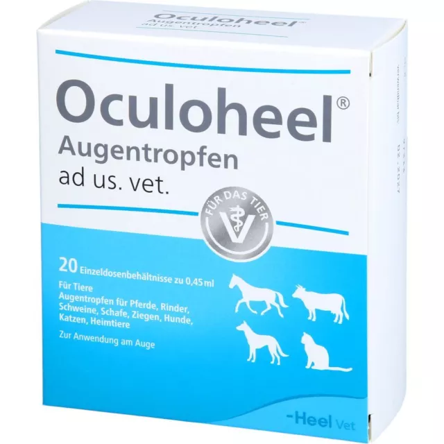 OCULOHEEL Augentropfen ad us.vet.Einzeldosispipet. 20 St PZN06559470