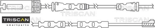 TRISCAN 811511052 Warnkontaktsatz für Bremsbelagverschleiß
