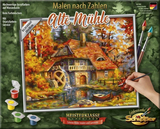 Schipper Malen nach Zahlen - Alte Mühle | Schipper | Spiel | Deutsch | 2019
