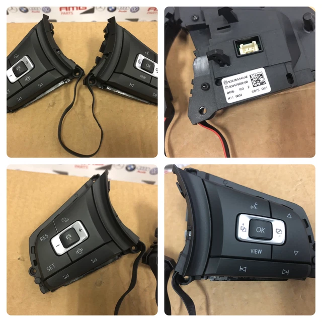 VW GOLF 7 Tiguan Gti Gtd R Line Steering Wheel Buttons Acc Tasten