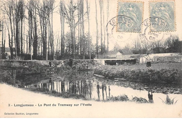 91 - LONGJUMEAU - SAN26075 - Le Pont du Tramway sur l'Yvette