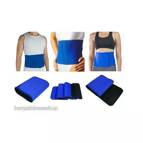 Sauna Slimming Belt Body Shaper Wrap Weight Loss Fat Burner Tummy Cellulite Burn