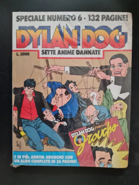 fumetto DYLAN DOG BONELLI SPECIALE n.6 in blister con ALBETTO (buone)