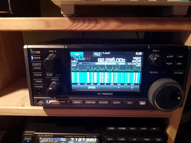 +++ Icom IC-R8600 SDR-Empfänger, Scanner - Weltempfänger - Kurzwellenempfänger +
