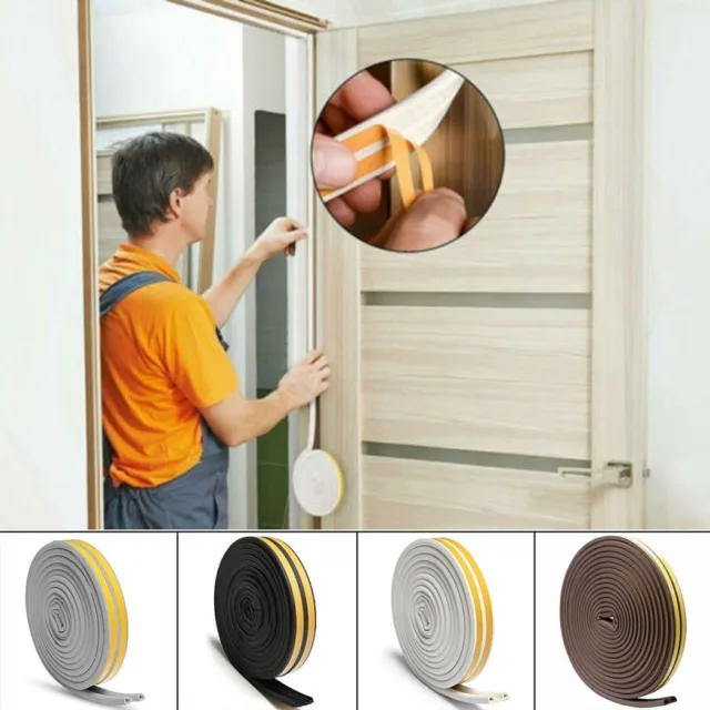 2rolls Toilette Auto-adhésif Calfeutrage Bande Ruban d'étanchéité PVC Home  Decor pour salle de bain