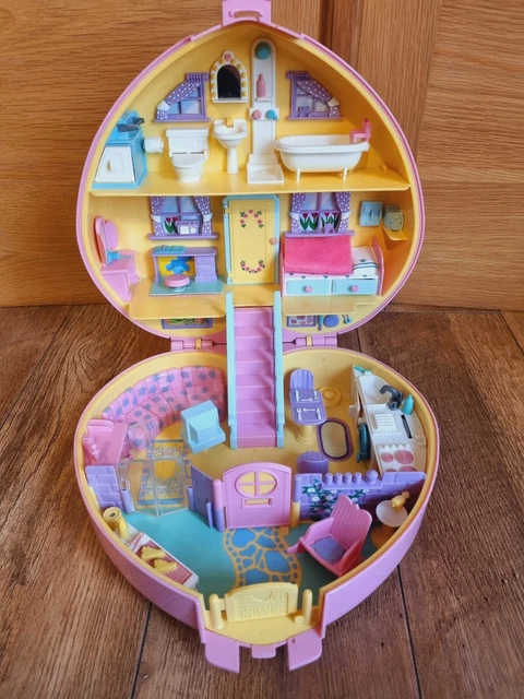 VINTAGE LUCY LOCKET Polly Pocket LARGE Carry N Play Set Dream
