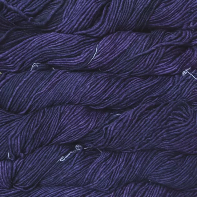 Hilo de Tejer Malabrigo Estambre Aran Merino Lana 100 g - Violetas (68)