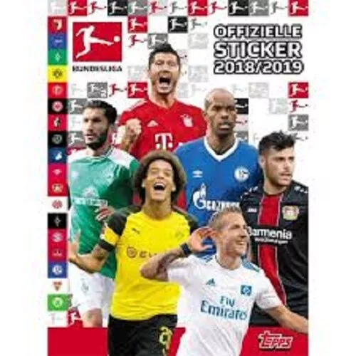 Topps Figurine Bundesliga 2018/2019 Scegli Da Lista - Choose Your Sticker