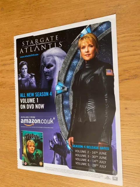 Pada6 Advert 11X9 Stargate Atlantis Season 4