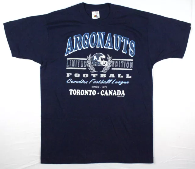 Vintage 1992 Toronto Argonauts CFL Canadian Football League T-Shirt Large