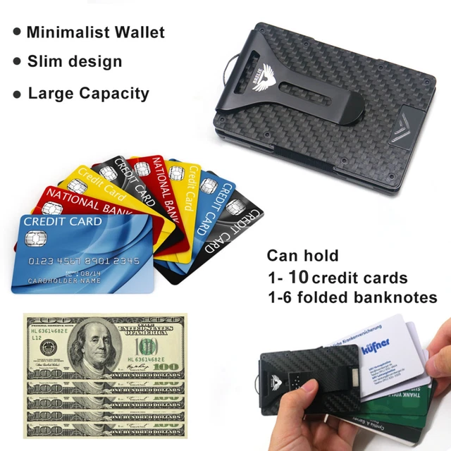 Porta carte di credito con clip fermasoldi Cashmere, Nero Porta carte di credito con clip fermasoldi Cashmere, Nero