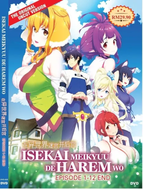 DVD ANIME Isekai Wa Smartphone To Tomo Ni Season 1-2 Vol.1-24 End