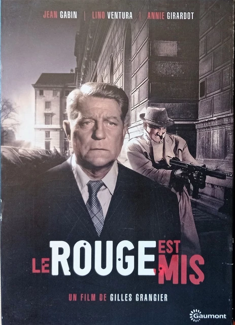 DVD  LE ROUGE EST MIS  Jean Gabin Lino Ventura
