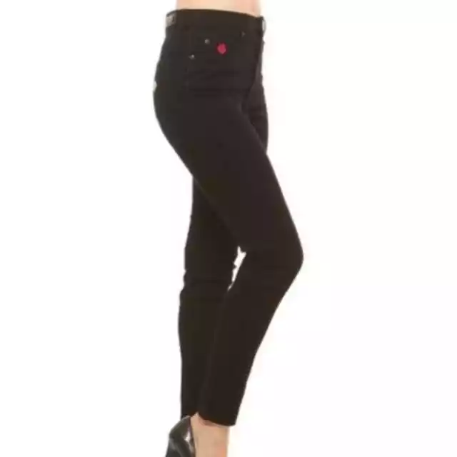 TRIPP NYC SZ 4 Black Skinny Slim by Red Jeans $48.00 - PicClick