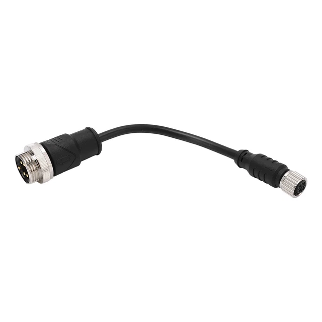 Connecteur Droit M12 Mâle à Femelle Câble Adaptateur Droit 9A M12 Pour