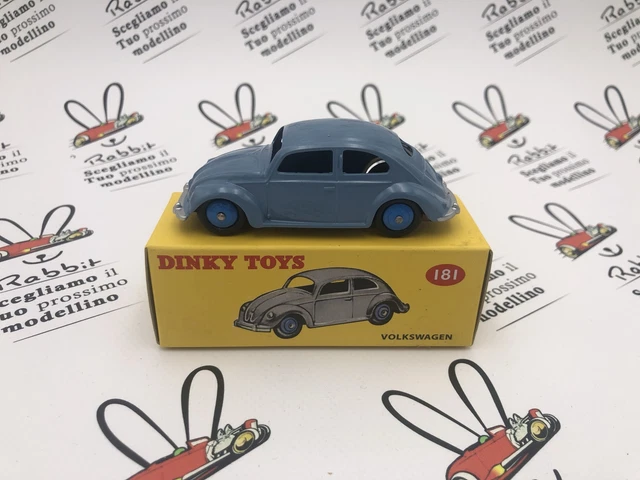 Atlas Dinky Toys Volkswagen Coccinelle Bleue 1/43 - Modèle Neuf Boîte Légère