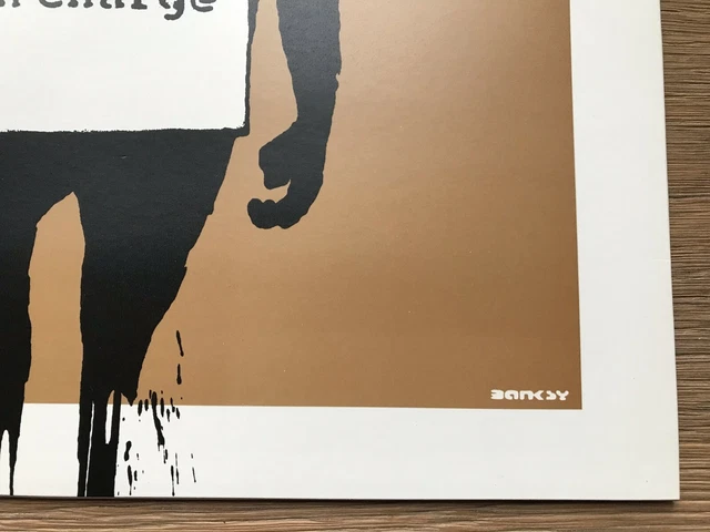BANKSY - Laugh Now EP GOLD - Very Rare - Mint -  édition n° xx/1000 3