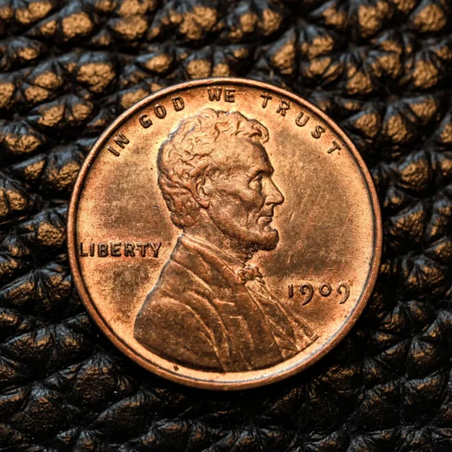 (ITM-5839) 1909-P VDB RB Lincoln Wheat Cent ~ BU Condition ~ COMBINED SHIPPING!