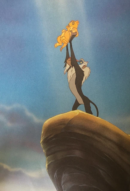 THE LION KING Disney Collector's Edition Simba Classic Book Very Rare ...