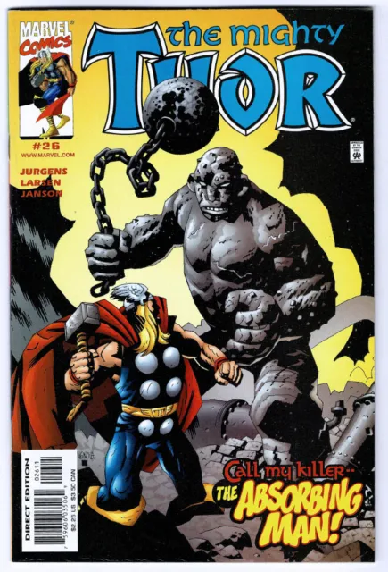THE MIGHTY THOR #26 in NM+ condition a 2000 Marvel comic